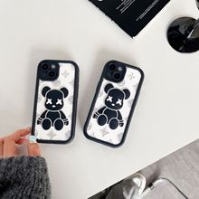 3D立体硅胶暴力熊适用iPhone14手机壳15pro苹果13防摔12/11卡通