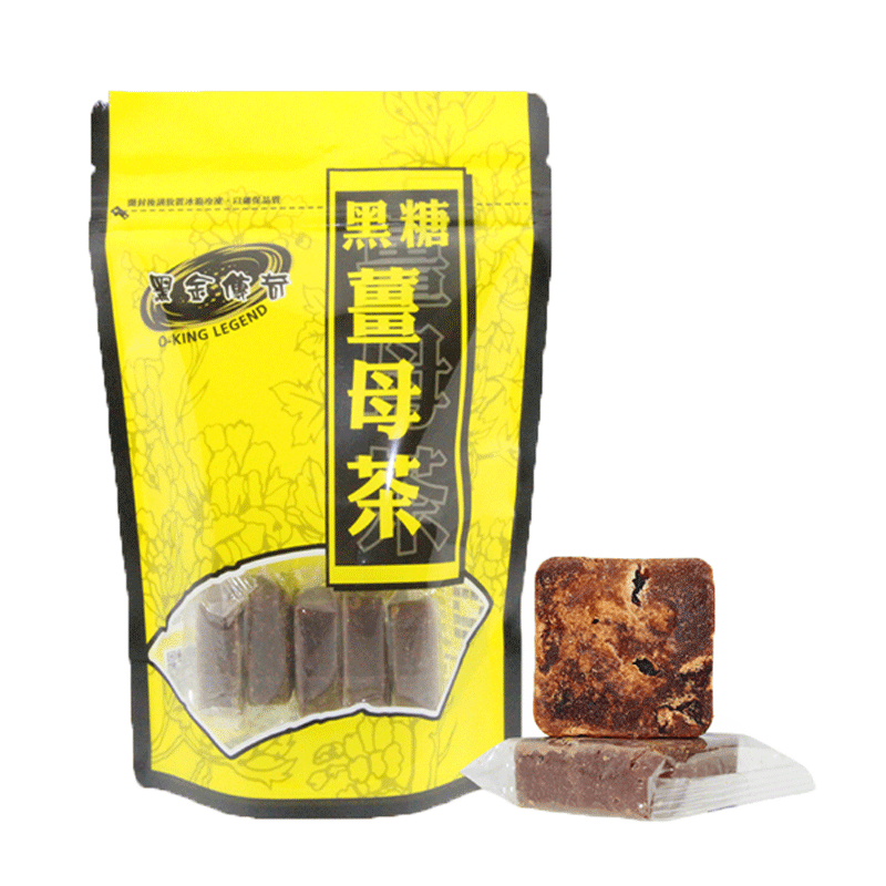 黑金传奇台湾黑糖姜母茶红糖姜茶大姨妈老姜枣茶块生姜汁水小袋装