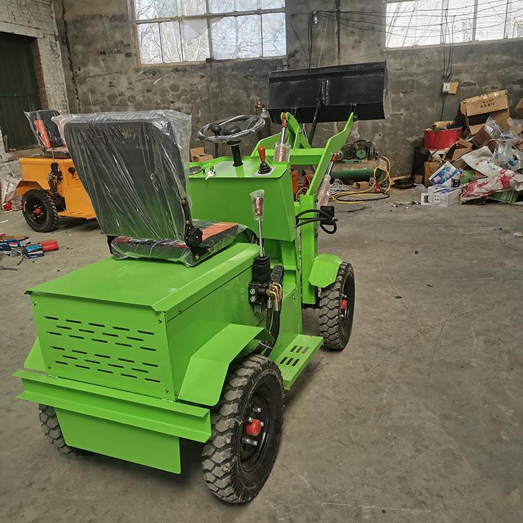 新能源电动座驾式电动装载机 矿山港口工程砂石运输机 厂房散料铲