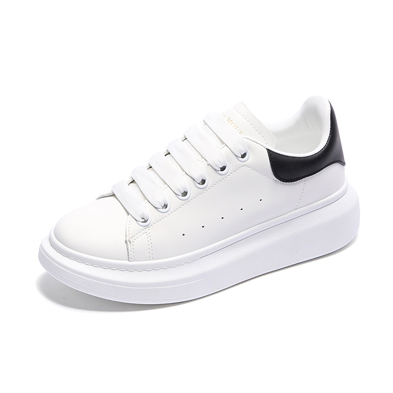 Thick Soles Breathable Board Shoes Small White Shoes
