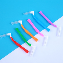 L型牙缝刷7字型齿缝刷牙套专用齿间刷间隙刷牙间刷眉毛刷牙线