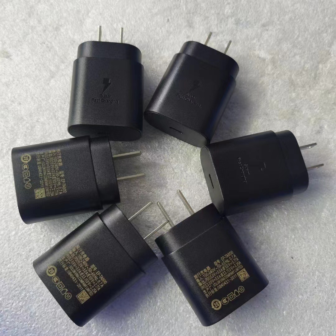 适用三星note10 s20美规快速充25w pd原装充电器s10快充充头ta800