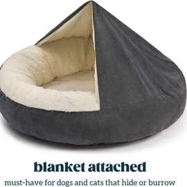 跨境狗窝猫窝宠物窝泰迪带盖带被窝小中型犬垫子毛毯厂家直销批发