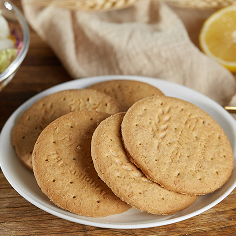英国麦维他全麦消化饼干400g粗粮营养低卡代餐饼干办公室休闲零食