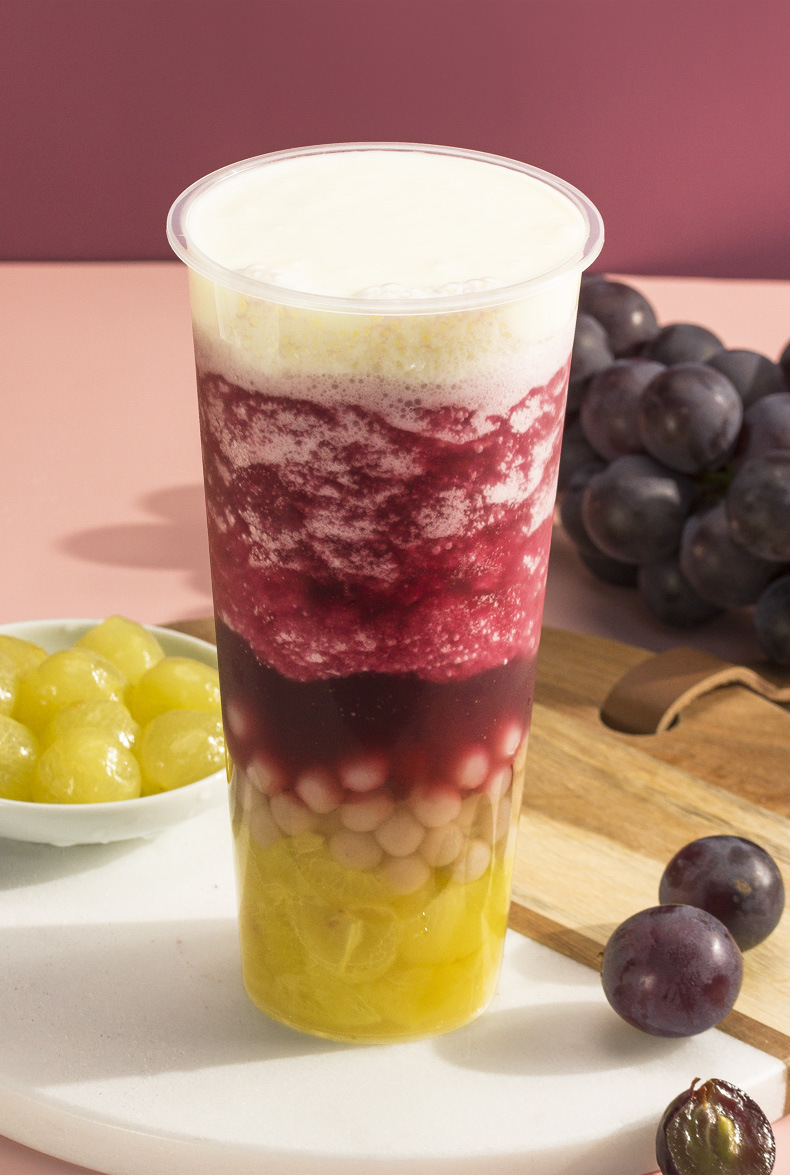 太湖美林糖水葡萄罐头850g 去皮无籽多肉葡萄果肉奶茶店专用