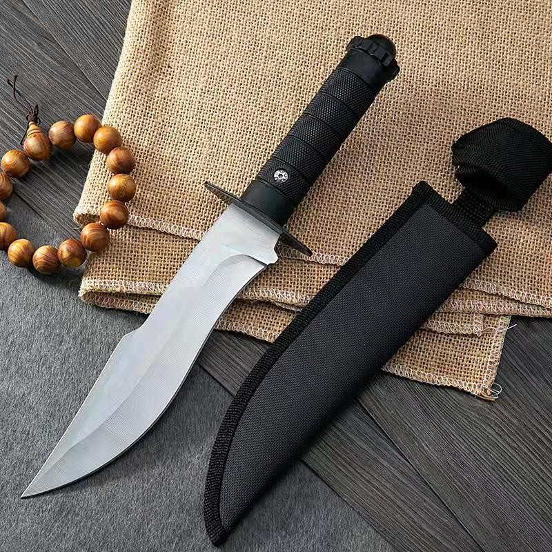 荒野求生刀户外刀随身冷兵器防身武器高硬度军刀直刀长款水果刀