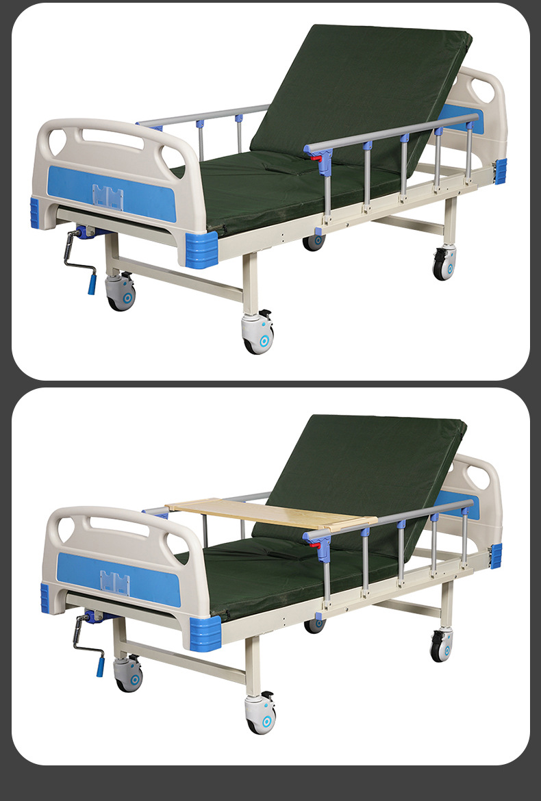 家用手动单摇床 养老院门诊护理病床 老年人瘫痪病人单摇护理床