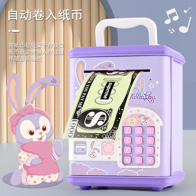 Sanrio Piggy Bank 2023 New Children Boy Storage Piggy Bank Girl Money Storage Password Box Toy