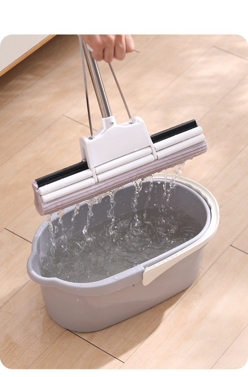 长方形塑料拖把桶家用拖地储水桶拖布桶胶棉拖把清洗桶挤水桶