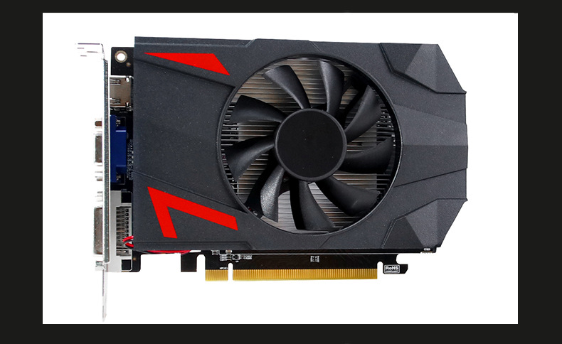 跨境全新amd显卡hd7770 4g显卡独显独立游戏台式显卡转逆战dnf