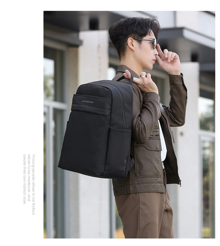 One Piece Dropshipping Stall Fashion Large Capacity Backpack Business Commute Men's Multi-Functional Portable Student Schoolbag Fashion