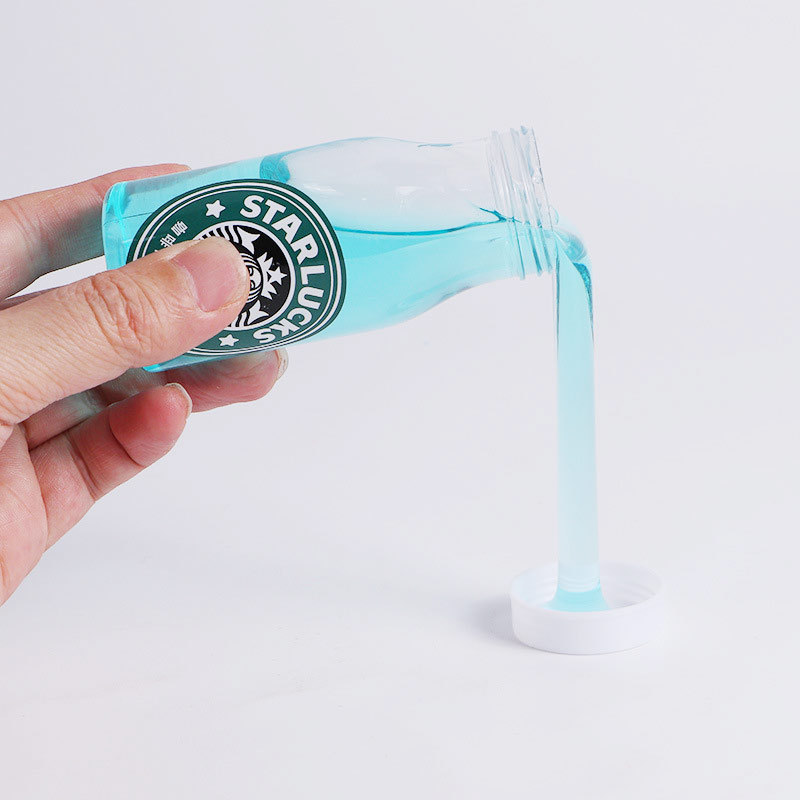 不粘手假水胶星巴ke假水高透假水起泡胶水晶泥套装儿童发泄玩具