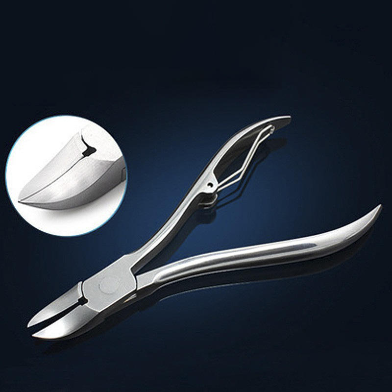 厂家供应不锈钢鹰嘴钳8717死皮钳尖头美容钳美甲死皮剪甲沟指甲刀