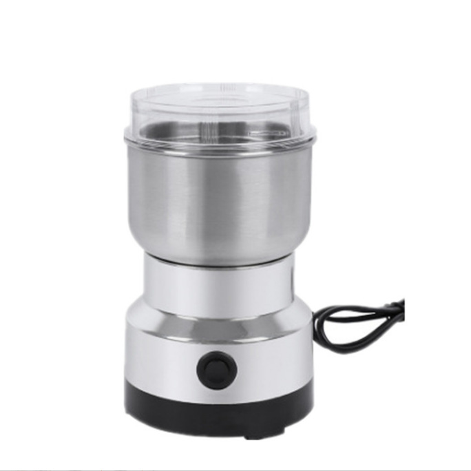 Factory Direct Supply Multi-Functional Powder Machine Household Grinder Five Grains Grinder European Standard Coffee Coffee Grinder Foreign Trade