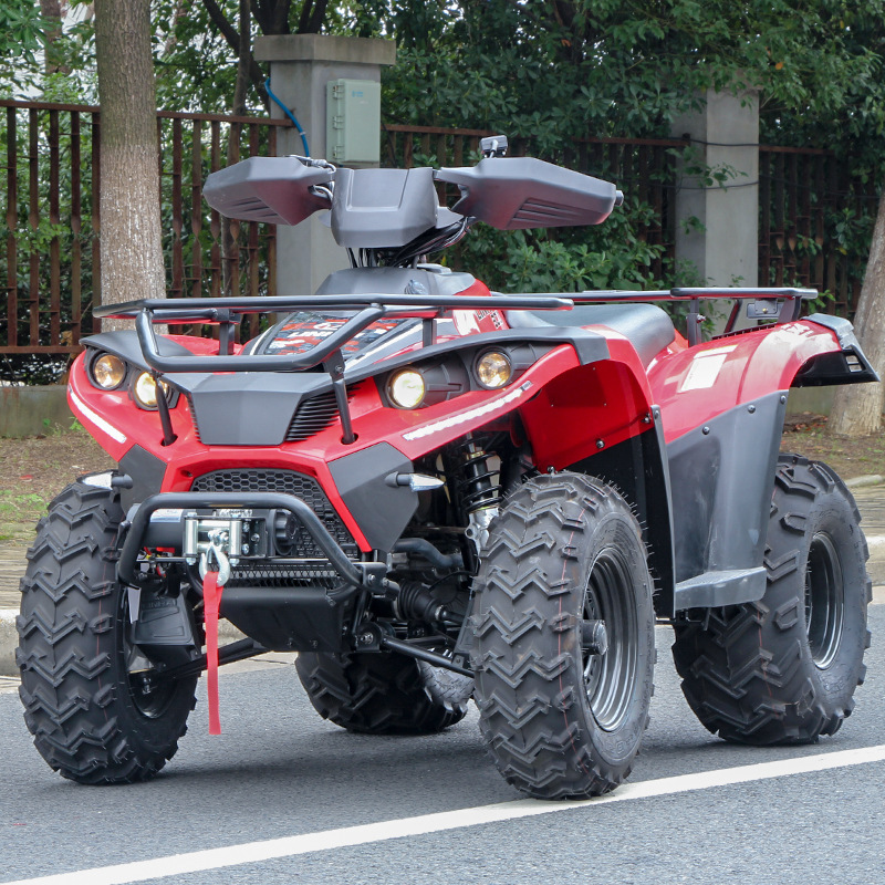 厂家直销沙滩车四轮越野摩托车300cc汽油成人四驱全地形山地车atv