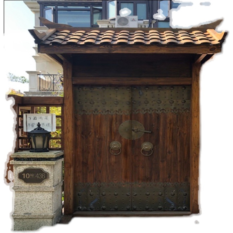 木艺大门