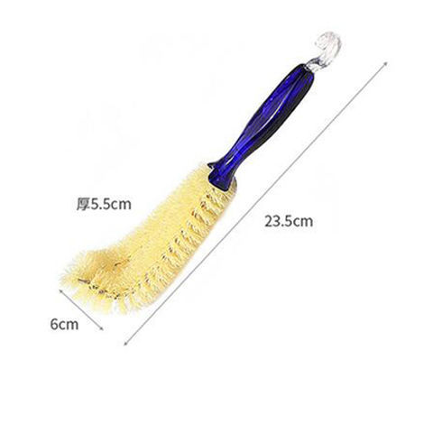 Cup Brush No Dead Angle Cleaning Long Handle Small Brush Wash Cytoderm Breaking Machine Special Water Cup Artifact Cup Brush Long Handle Milk Brush