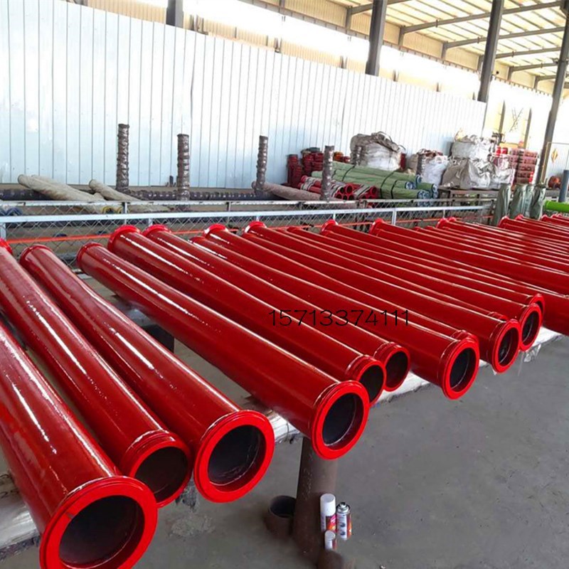 厂家供应 双层泵车泵管 质保8万方 砼泵淬火耐磨管 臂架砼泵管道