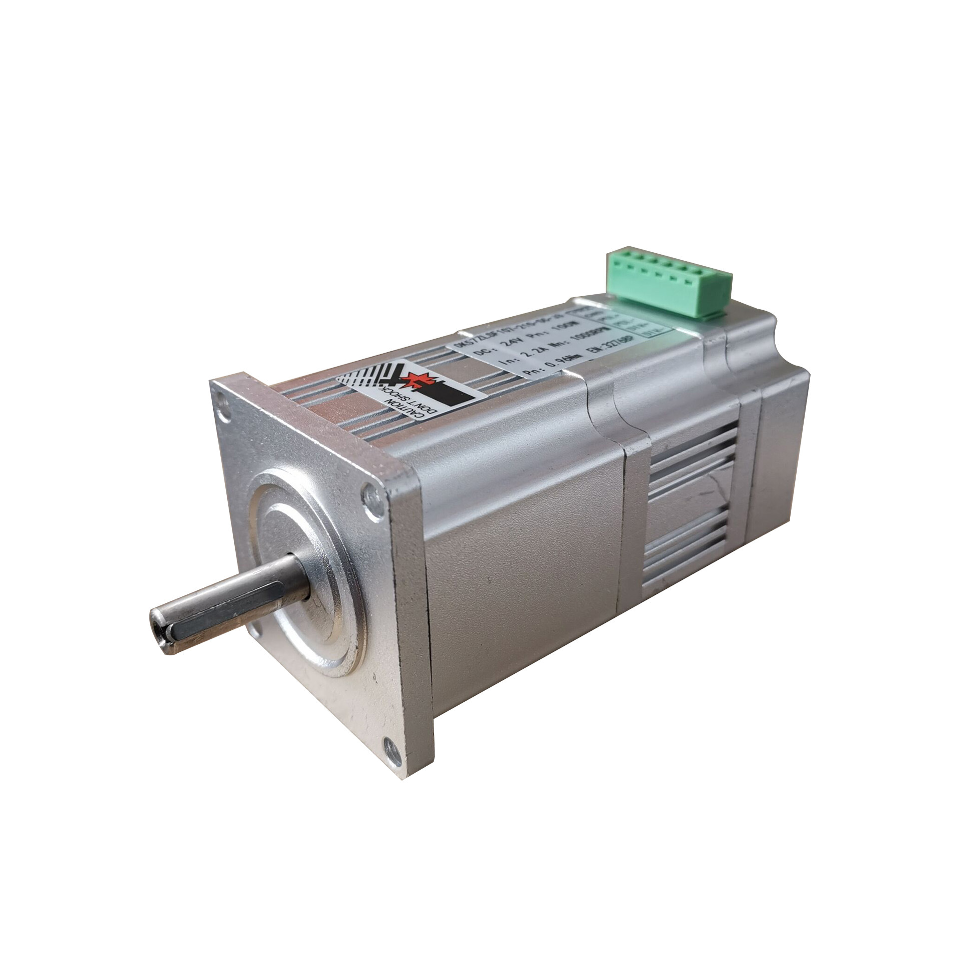 57直流伺服电机 绝对值 100w 24v 1000转0.95nm 直流无刷一体机