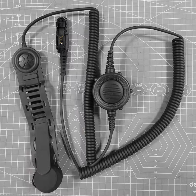 对讲机头骨传导消防用头盔耳机P6600i P6620 MTP3100 3150 3250