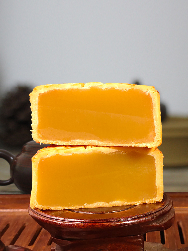 广东莲蓉广式月饼双黄豆沙蛋黄老式五仁散装零食广州传统酒家