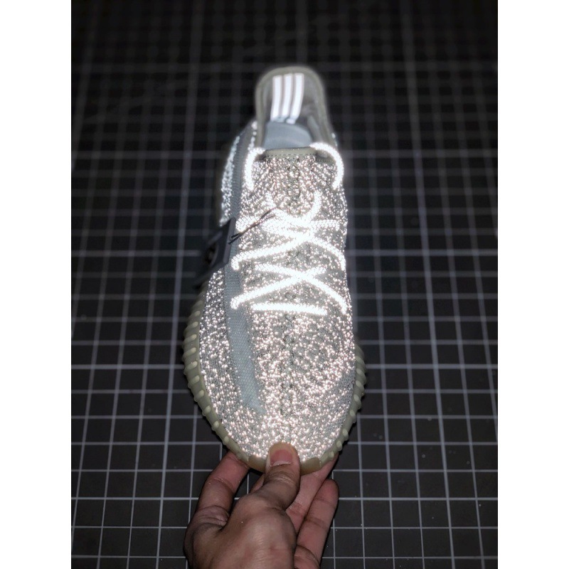 椰子冰蓝反光鞋带yeezy黑天使满天星白鞋带350v2圆淡粉黑生胶原装