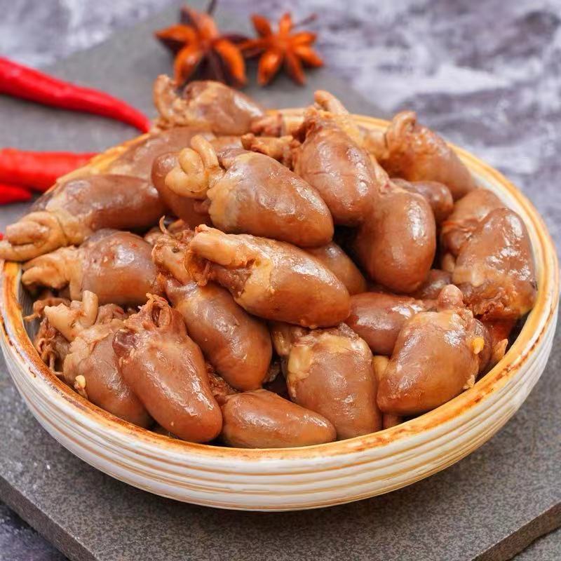 鸡心酱卤哥香辣卤鸡心22g袋装真空小包装休闲零食麻辣小吃卤味