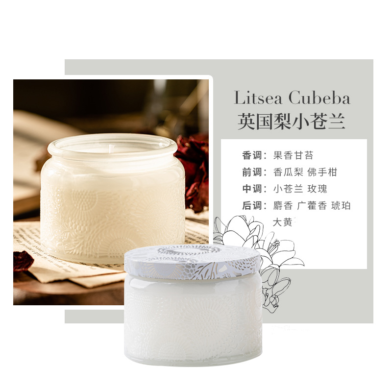 Creative Birthday Aromatherapy Candle Size Relief Starry Sky Glass Candle Smoke-Free Wedding Gift Soy Wax