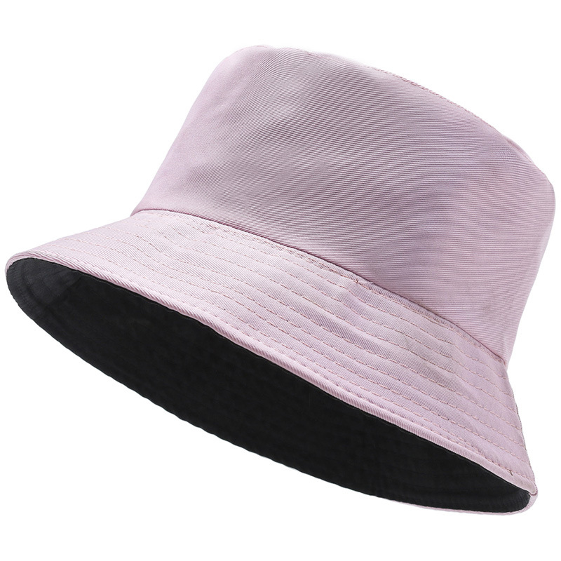 New Spring and Summer Comely Bucket Hat Trendy Korean Style Solid Color Fisherman Hat Men's and Women's Outdoor Travel Sun Hat Street Fashion Hat