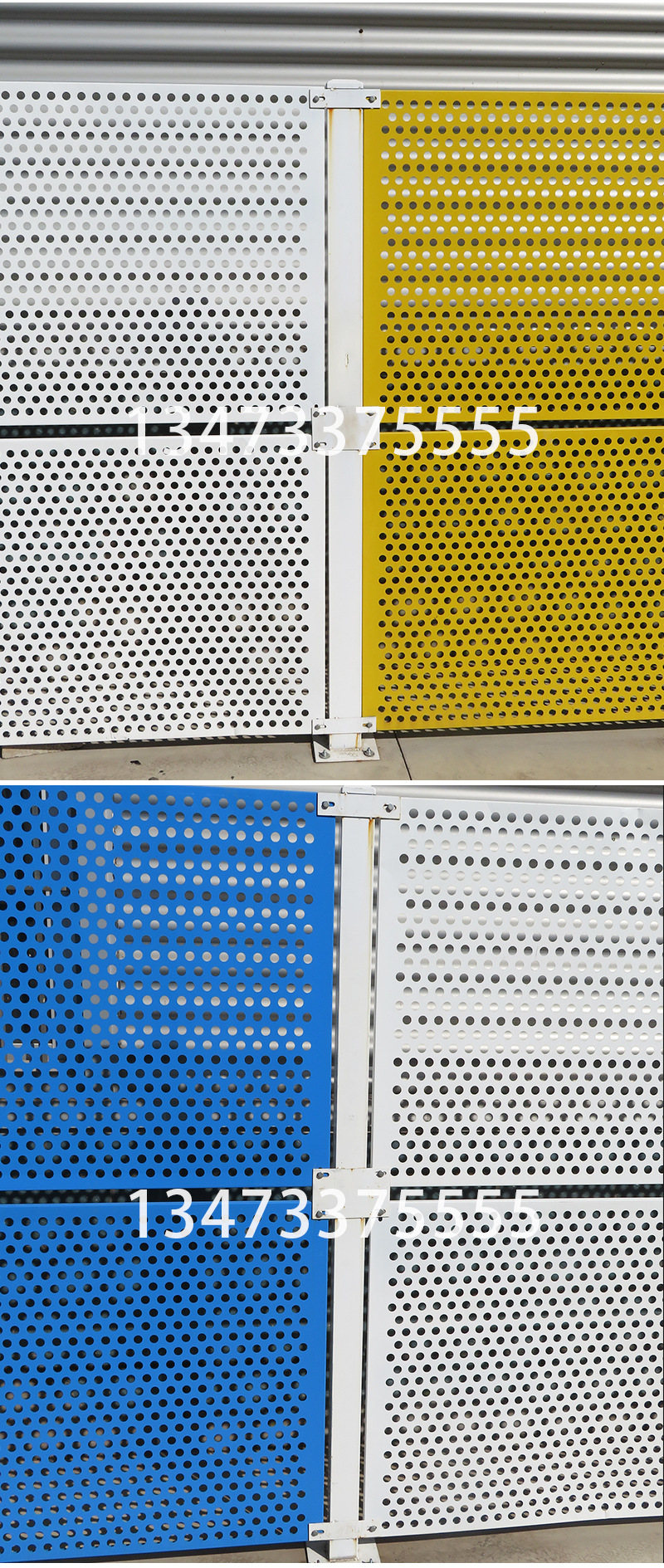 冲孔围挡厂家供应建筑工地施工隔离镂空洞洞道路挡墙挡板冲孔围挡