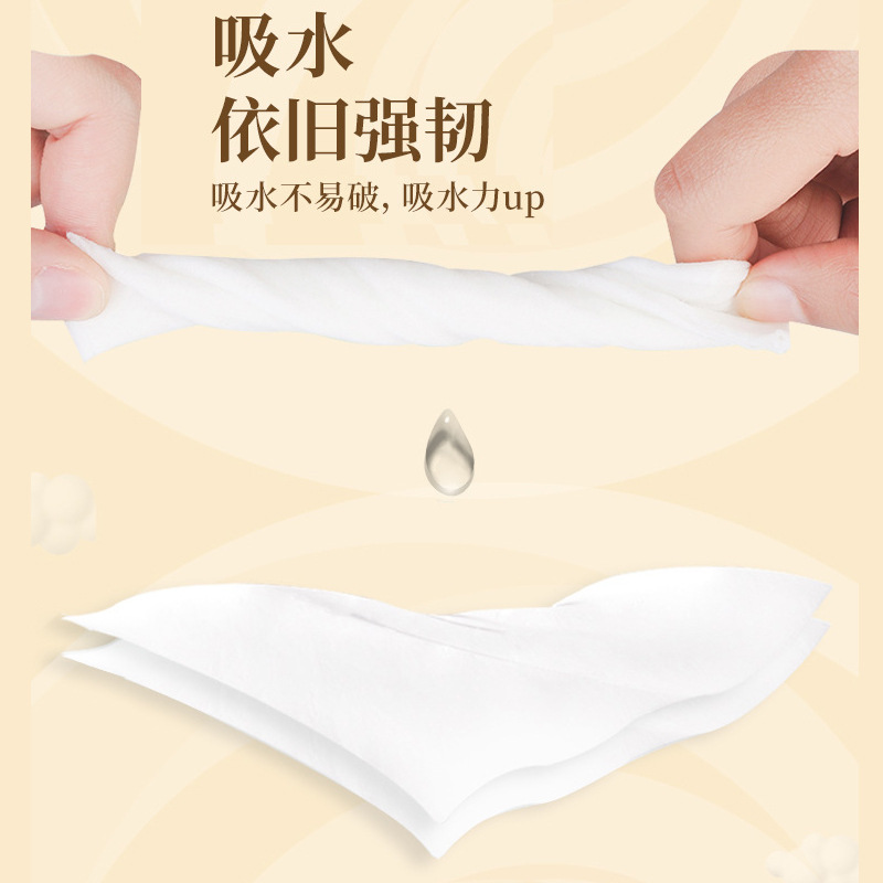 Hotel Paper Extraction Full Box Ktv White Bag Tissue Hotel Guest Room Commercial Bulk Napkin Large Size Affordable 2 Layers