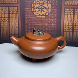 古玩做旧仿古杂件宜兴紫砂工艺品魏援良太白醉酒紫砂壶地摊货源