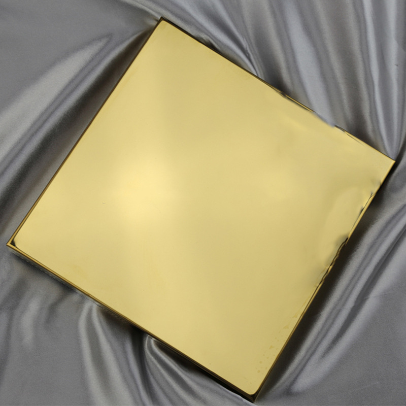 304 201不锈钢镀钛板 不锈钢彩色装饰板 8k镜面拉丝无指纹加工定