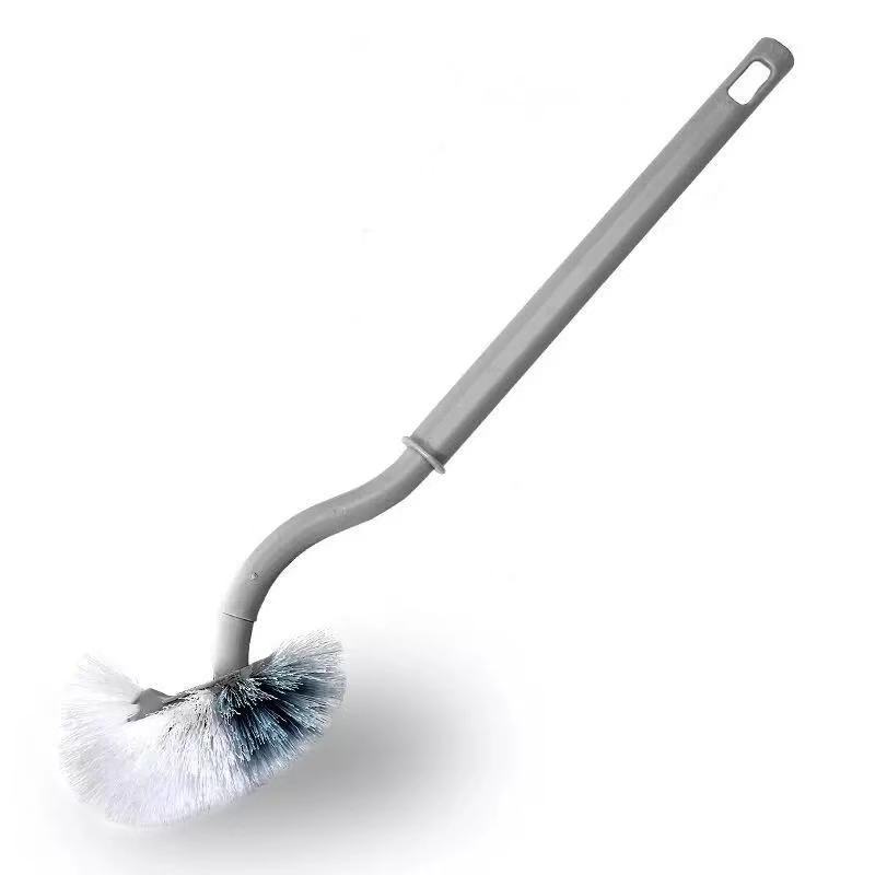 round Head Toilet Brush Home Ladle Soft Wool Plastic Toilet Cleaning Brush No Dead Angle Wall Mounted Toilet Brush 0824