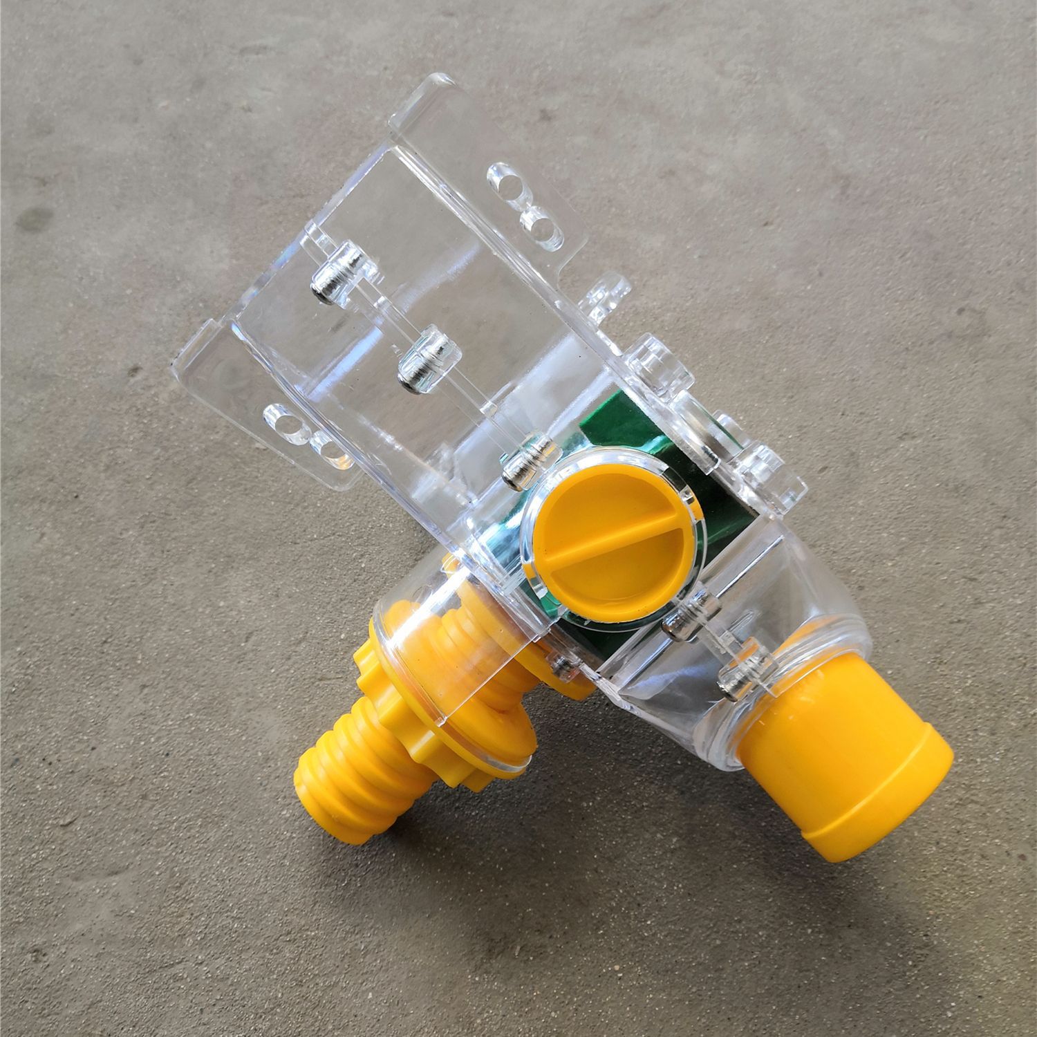 手动调节施肥盒 透明手调肥盒 可调式施肥器