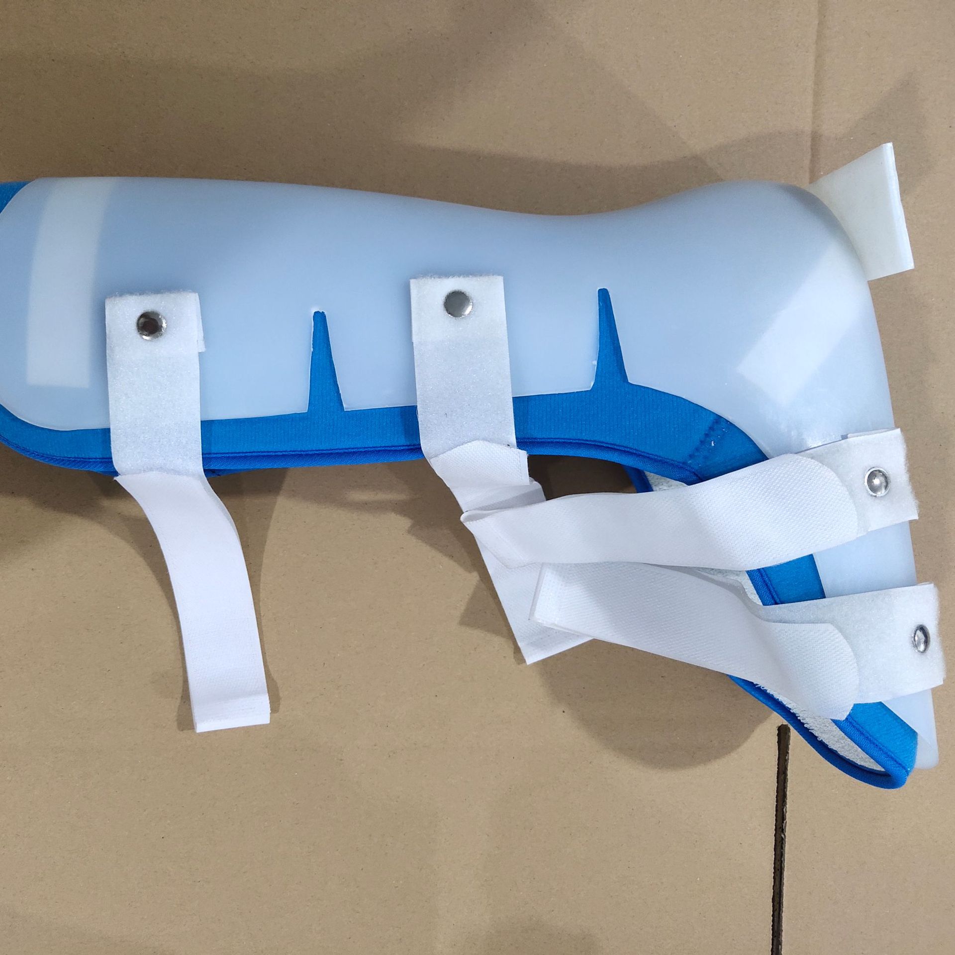 康兴达 固定式防旋转侧翻踝足固定支具 加宽脚踝固定厚内衬可拆卸