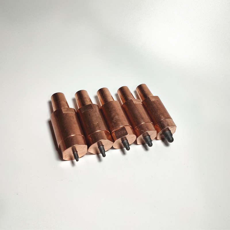 铬锆铜凸焊螺母电极座m4m5m6m8m10m12电极盖kcf定位销螺母下电极