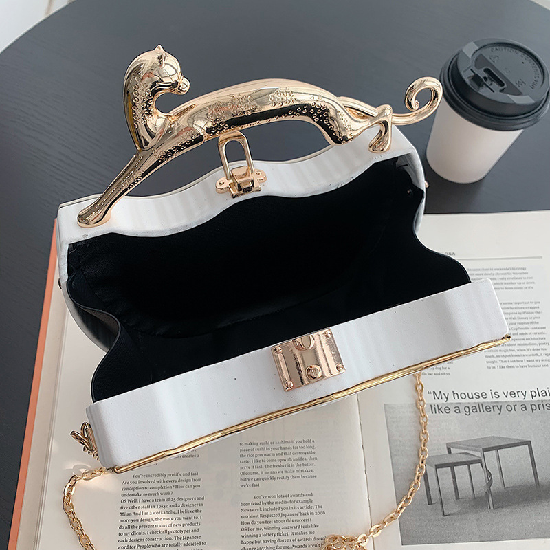 Special-Interest Design Small Bag for Women 2023 New Fashion Autumn and Winter Portable Box Bag Versatile Chain Shoulder Messenger Bag