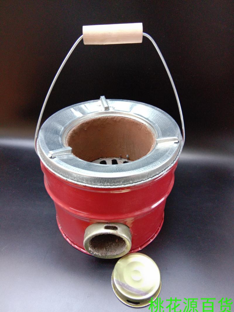 煤柴两用取暖炉峰窝煤球取暖炉煤炉家用小号烧材烤火炉烧煤炭便携