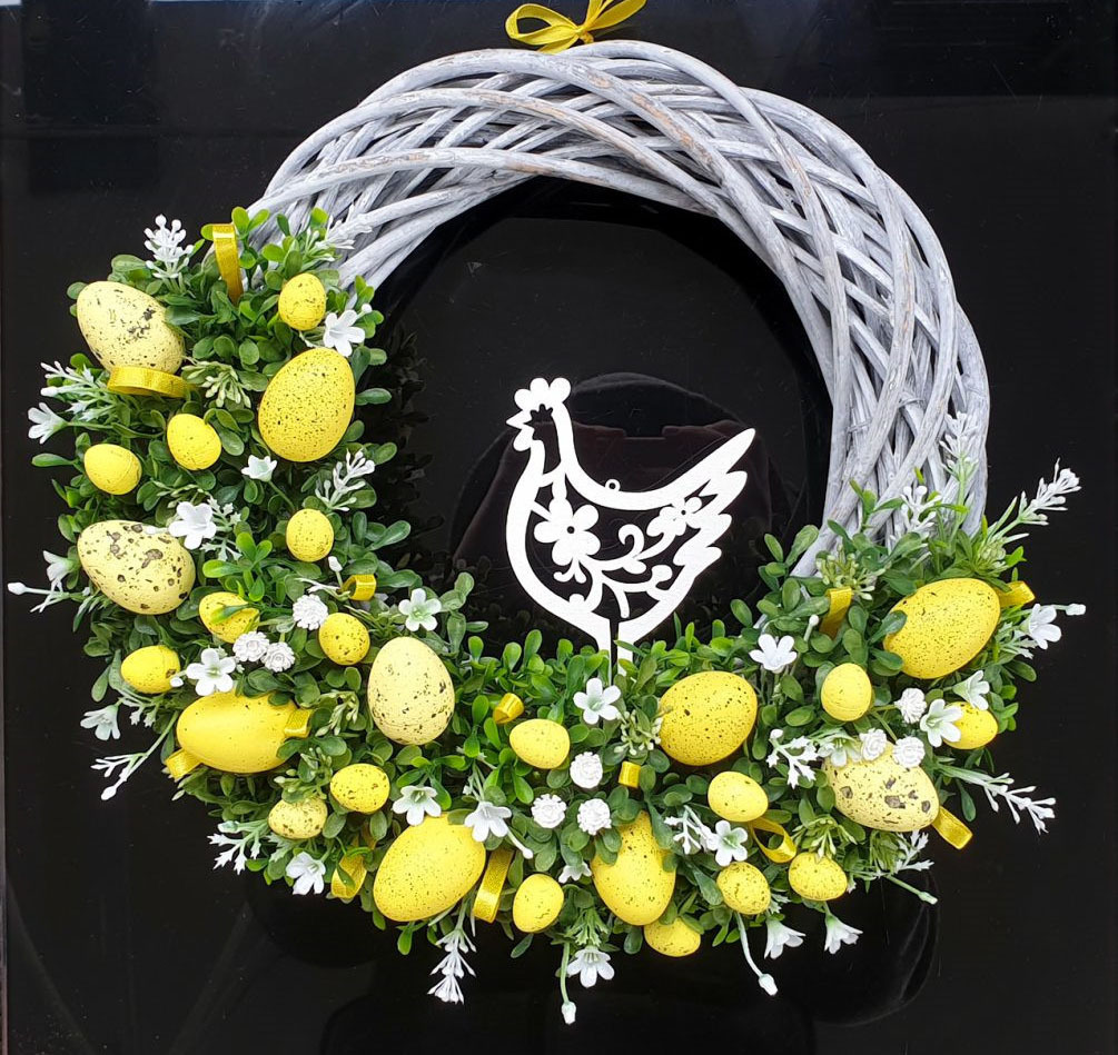 Cross-Border New Easter Rabbit Garland Decoration Easter Garland Family Decoration Props Gift Decoration