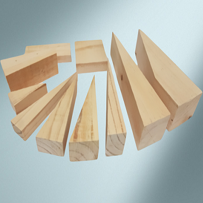 门窗安装固定木楔子找平调平木塞垫膨胀斜木块档门堵门塞门斜木垫