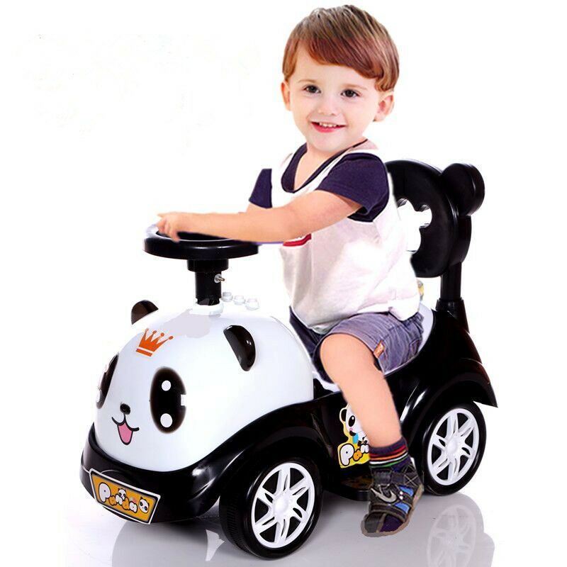 Baby Swing Car Baby Scooter Walking Aid Four-Wheel Toy Car Bobby Car Luge Walker Stroller Toy