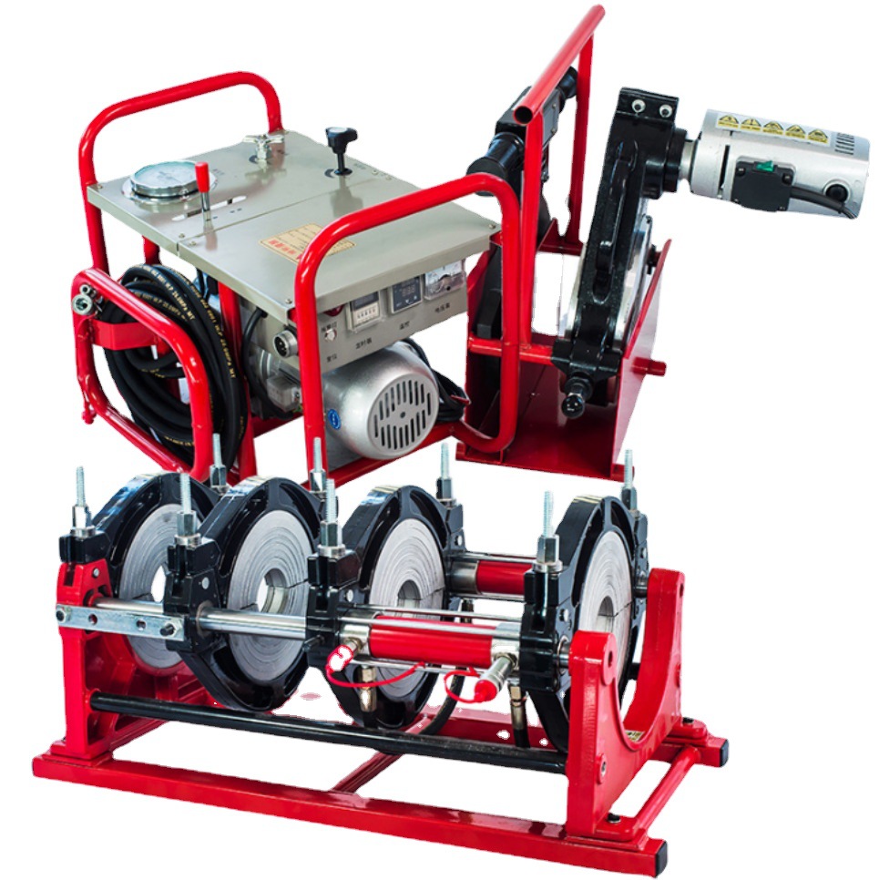 160/315双柱高配焊接机 双柱热熔对接机管道液压机 pe管对接焊机