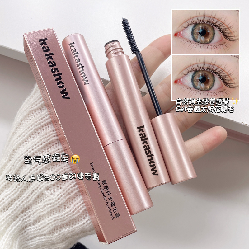 kakashow miqiao everlong mascara natural shaping long lasting waterproof not smudge thick curl distinct look