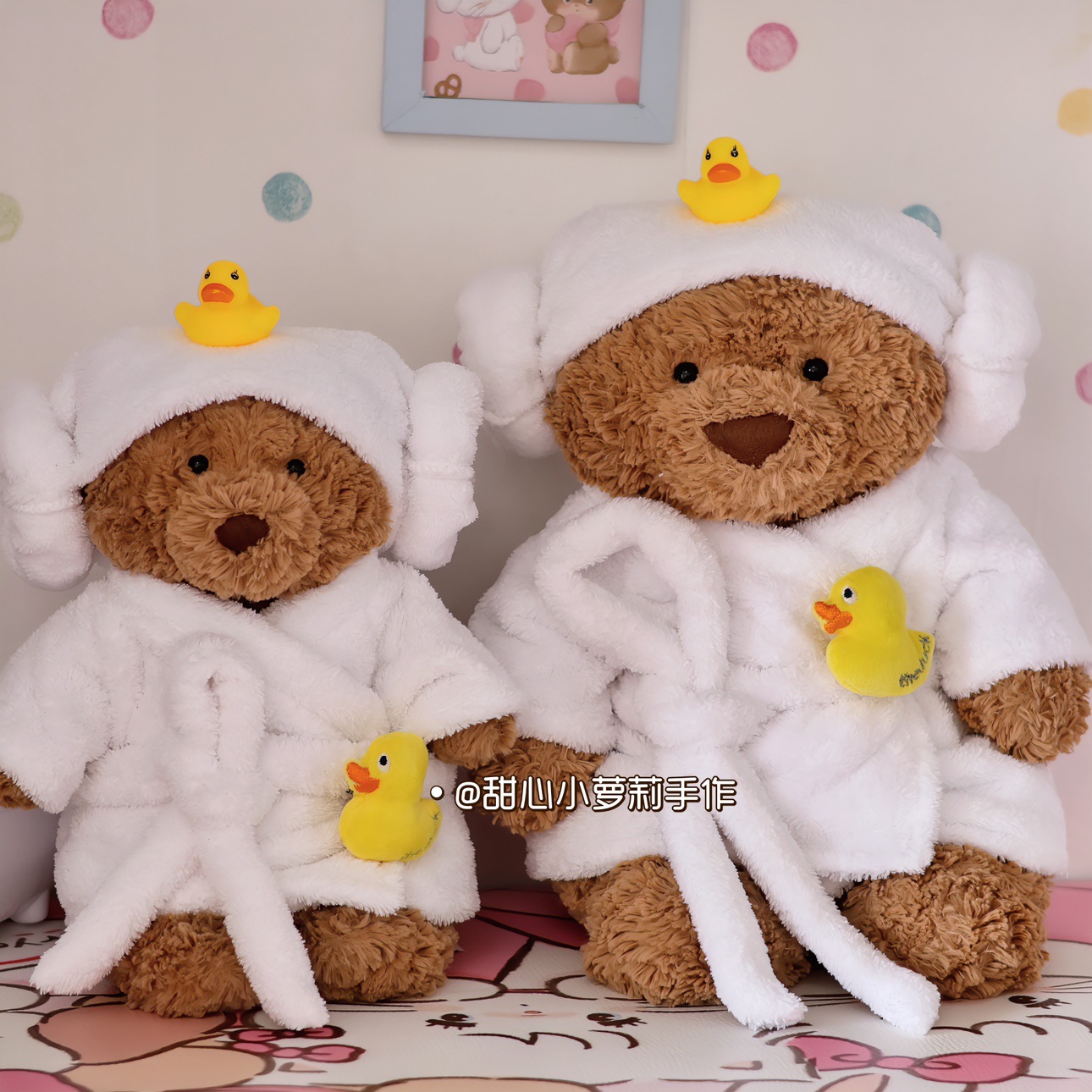 巴塞罗那熊衣服泰迪熊娃衣玩偶衣服巴塞罗熊娃衣其他-阿里巴巴