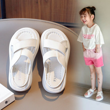 女童凉鞋2024年新款夏季防滑时尚小女孩女宝公主鞋子软底沙滩鞋