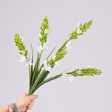 法式晚香玉仿真花 风信子仿真洋水仙 家居餐厅餐边桌插花花材假花