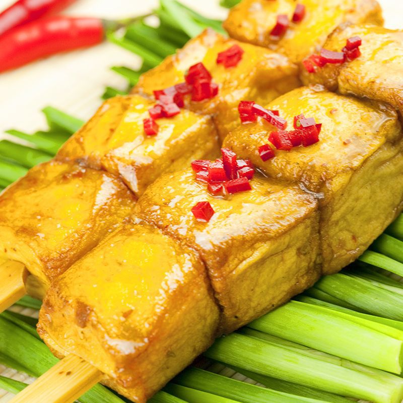 胜利宝黄金鱼豆腐500g 火锅关东煮串串麻辣烫半成品食材 2袋起批