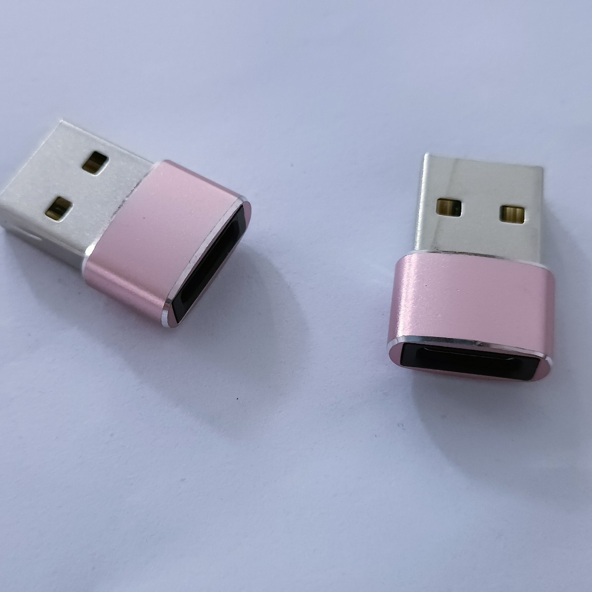 适用于usb苹果转接头typec数据充电iphone13 12usb转接口公对母