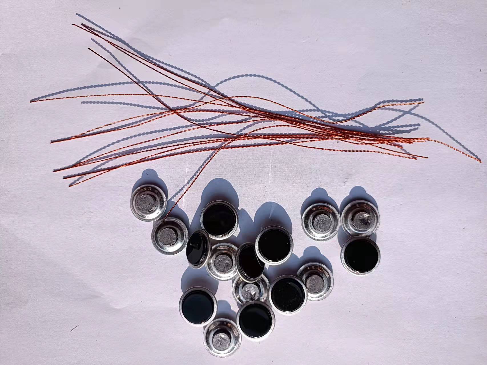 批发一次性水电表封铅仪表防盗铅封加油机计量纽扣封签防伪铝皮封